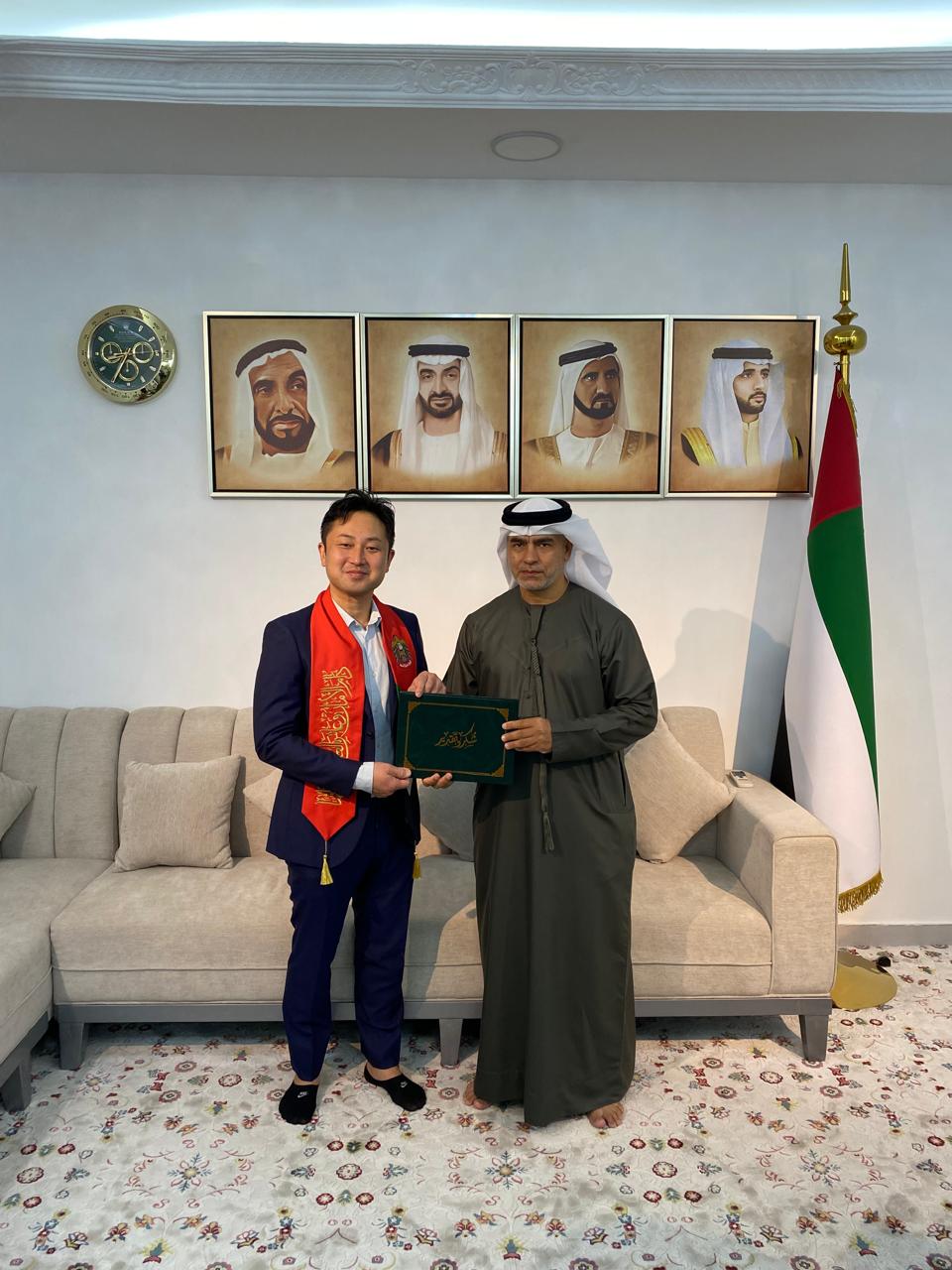 UAE政府関係者との会見